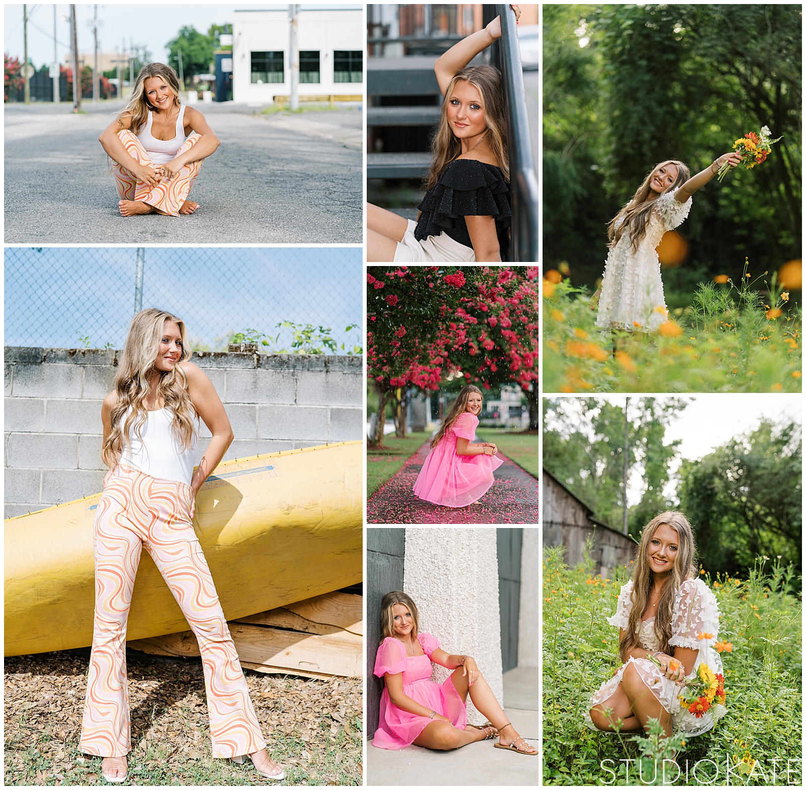 senior picture outfit inspiration, senior session style tips, how to choose outfits for senior pictures, rome ga