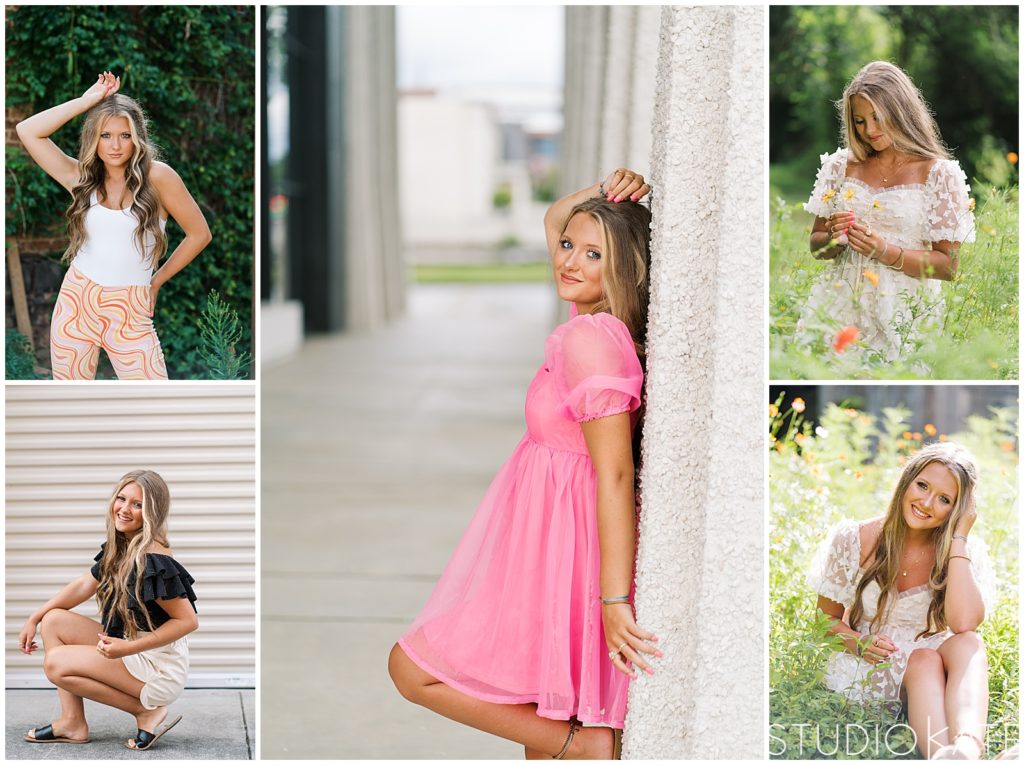 How to choose outfits for Senior Pictures.