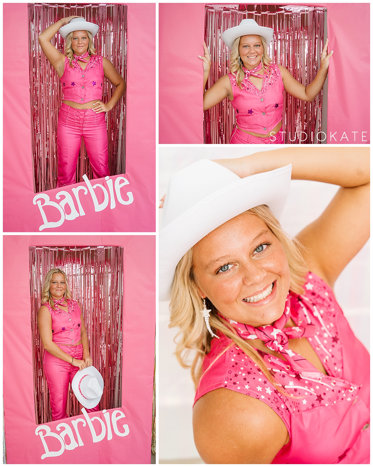 Western Barbie Halloween Photoshoot, Halloween Barbie costume, Coosa High School, Best Senior Pictures near me
