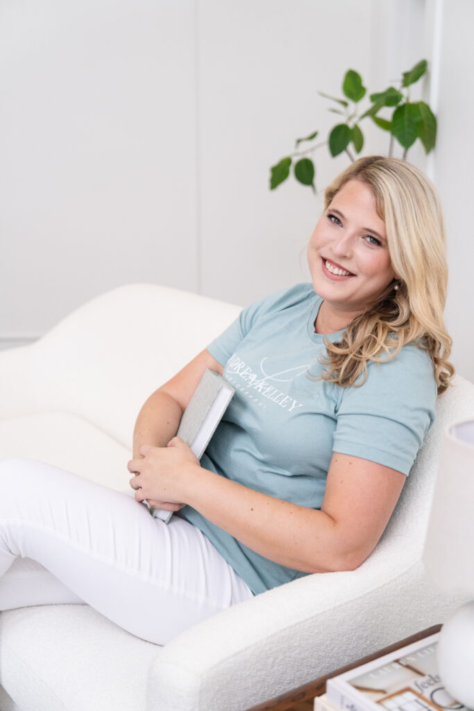 Lifestyle brand photos of a wedding photographer